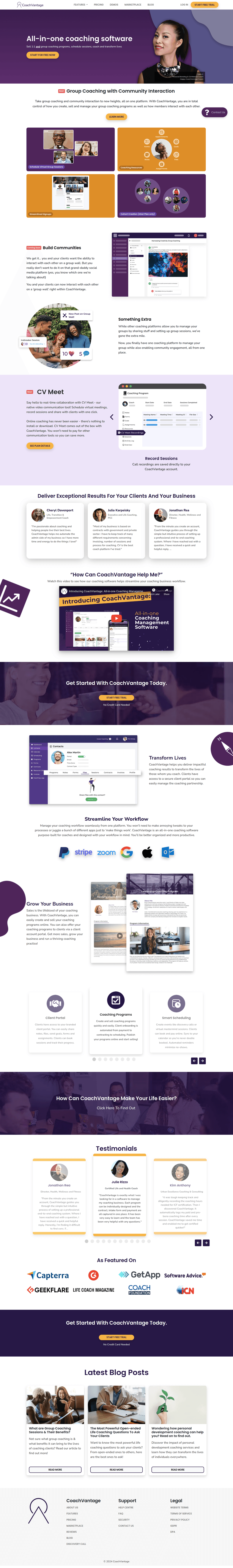 Coaching Management Platform