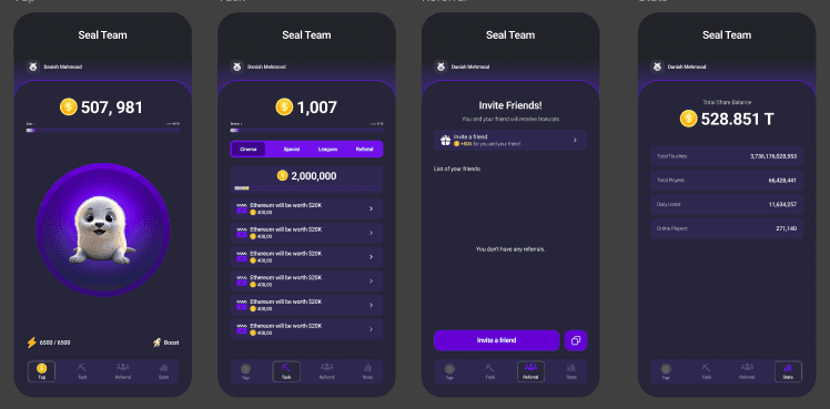 Telegram Game Bot: Tapswap Clone